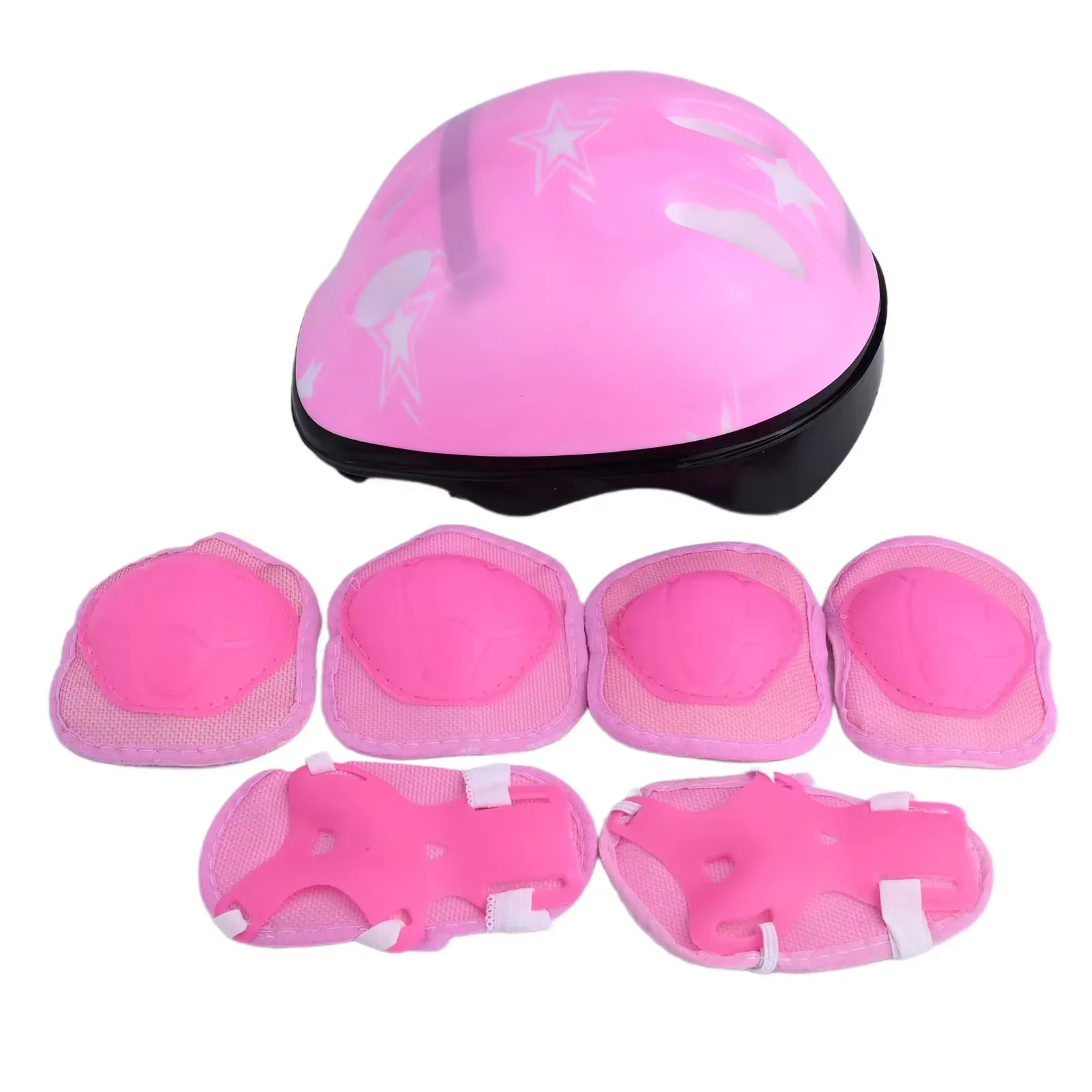 Casque de vélo pour enfants, genouillères, coudières, poignets, ensemble d'équipement de protection, vélo, planche à roulettes, scooter, patinage, tout-petit