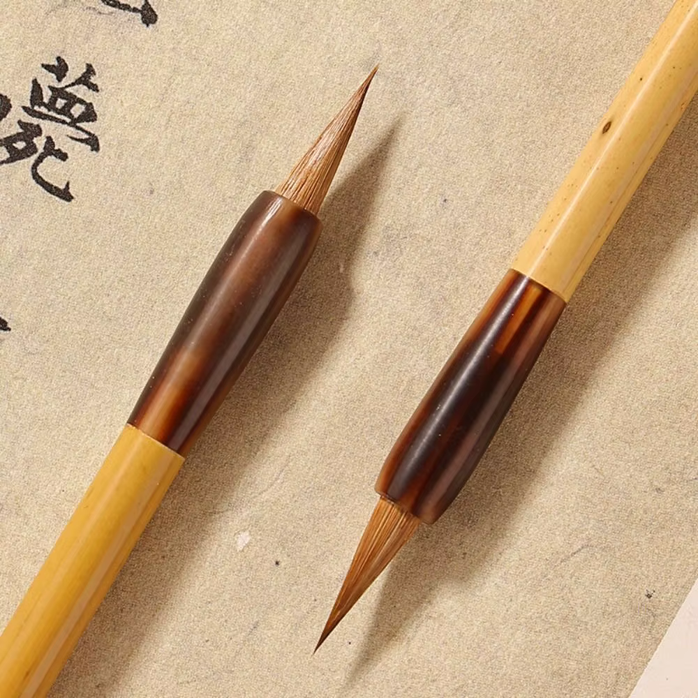 Pinceau de calligraphie chinoise à l'huile