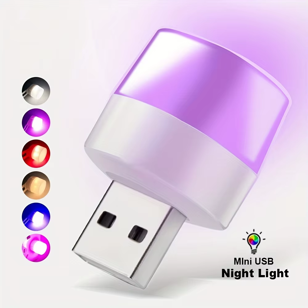 Lumière USB 5V 1W lampe à LED USB Protection des yeux lampe de lecture ordinateur lampe de lecture puissance Mobile charge livre lampes veilleuse