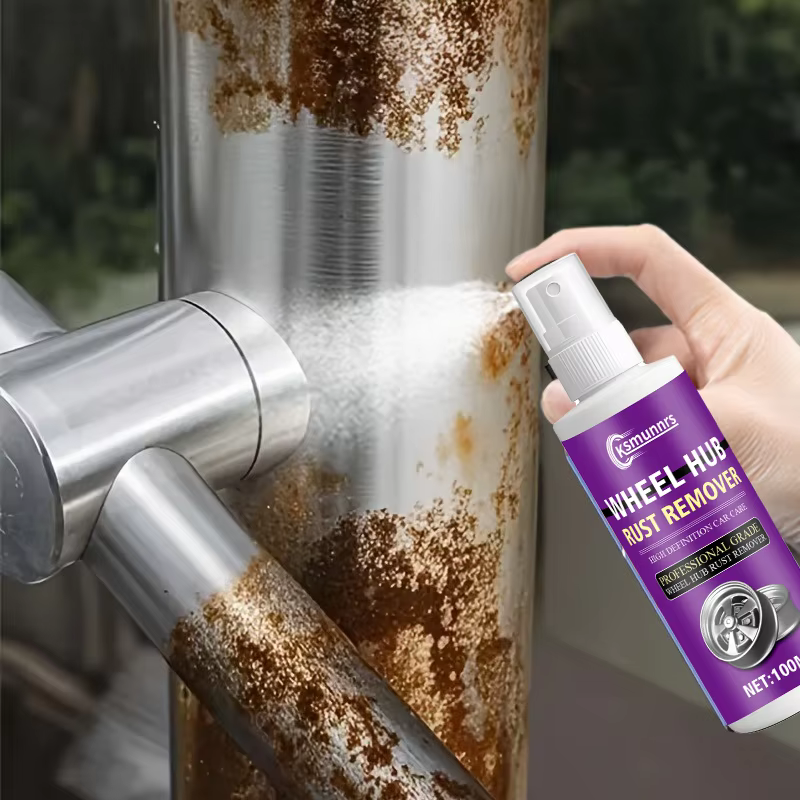 Spray de rénovation antirouille pour accessoires métalliques
