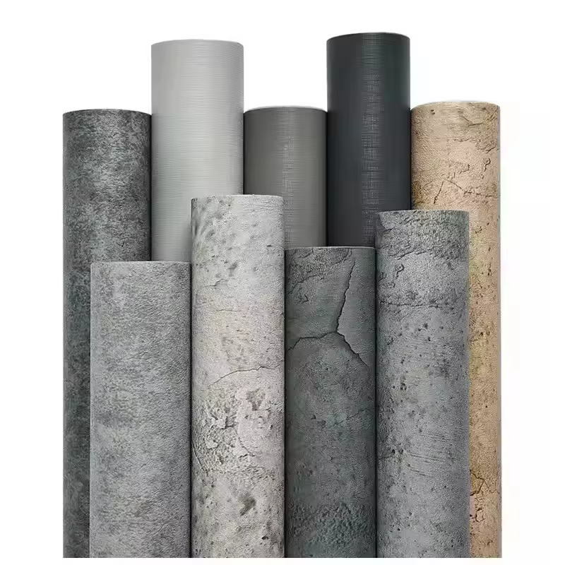 Papier peint auto-adhésif imperméable en PVC