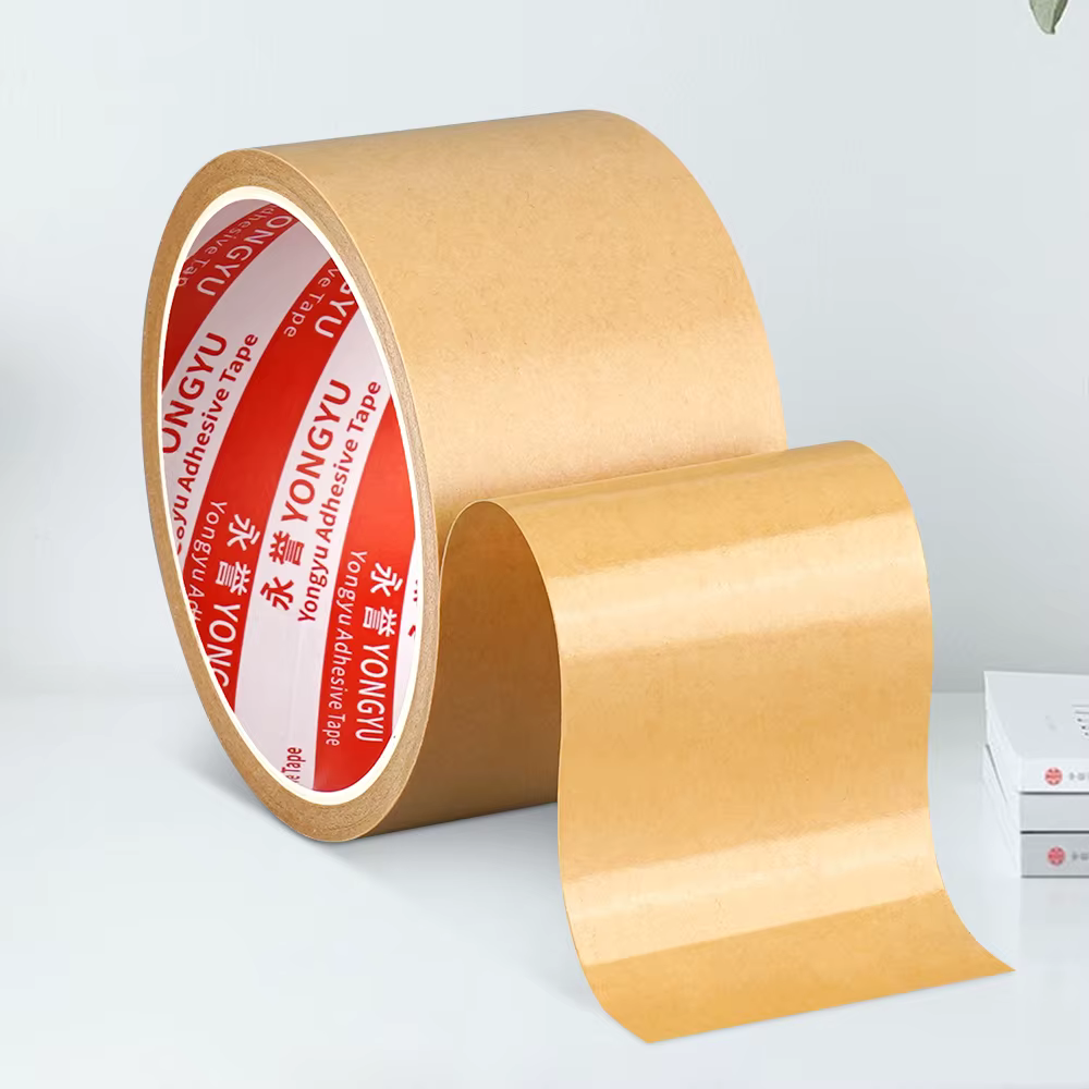 Ruban en papier Kraft brun robuste 10/20/50m