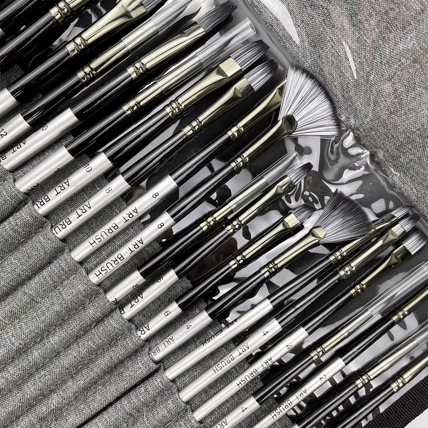 Ensemble de pinceaux professionnels pour artistes