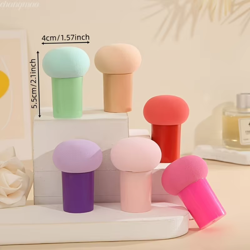 Ensemble de pinceaux à pochoirs colorés avec poignées