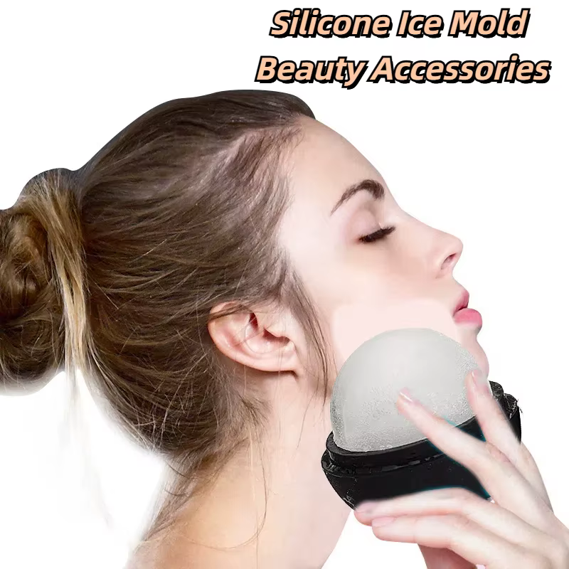 Rouleau à glace pour le visage et les yeux, outils de soins de la peau, moule à glaçons en silicone, accessoires de beauté