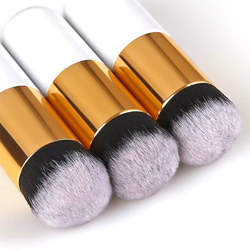 Pinceau à fond de teint en poudre de grande taille, pinceau de maquillage professionnel, pinceau multifonctionnel pour le blush, le sculpting et le bronzage, outil de maquillage