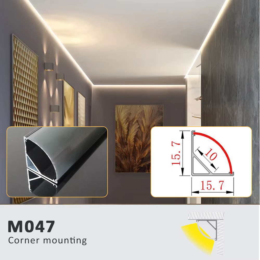 Profilé en aluminium pour bande LED