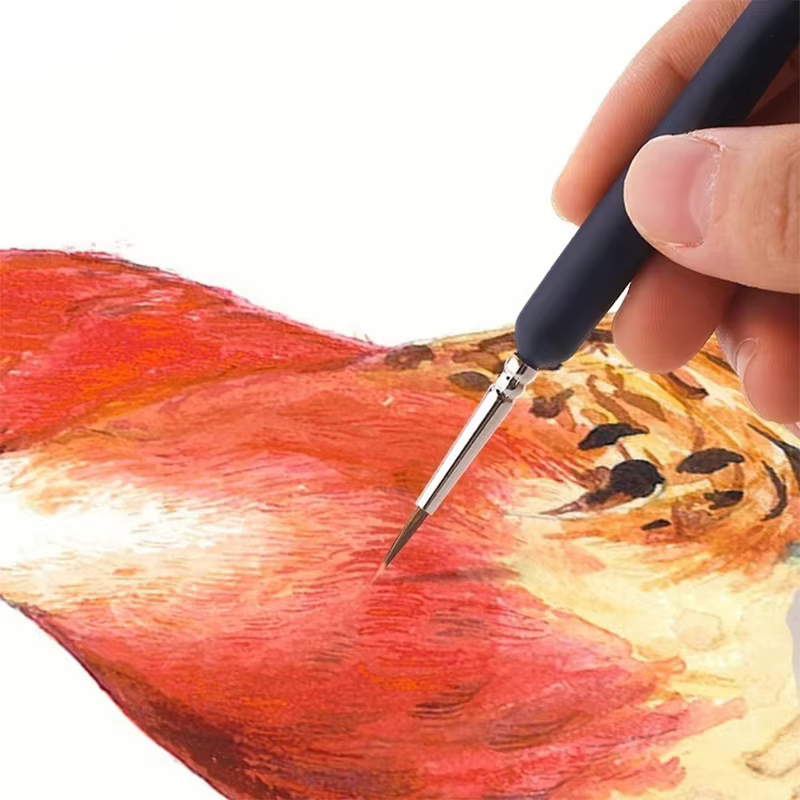 11 pinceaux miniatures pour peinture artistique
