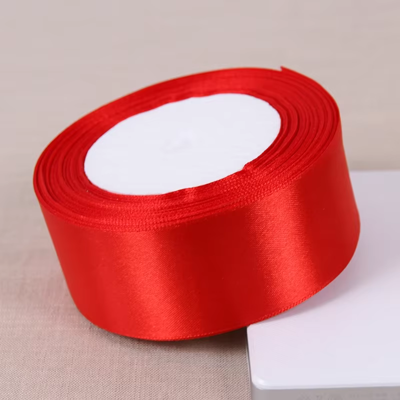 Rubans en Satin rouge, noël