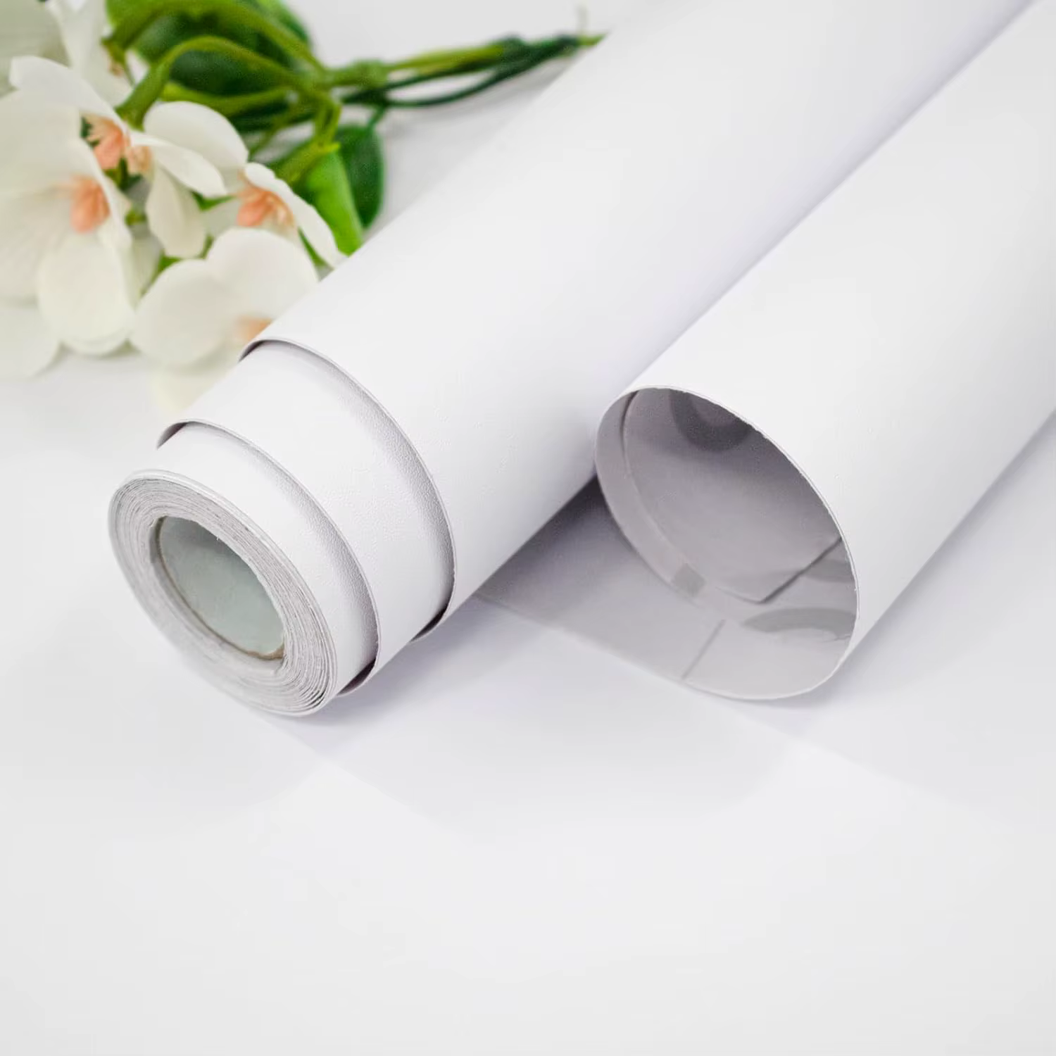 Papier peint auto-adhésif mat imperméable de 55cm de largeur