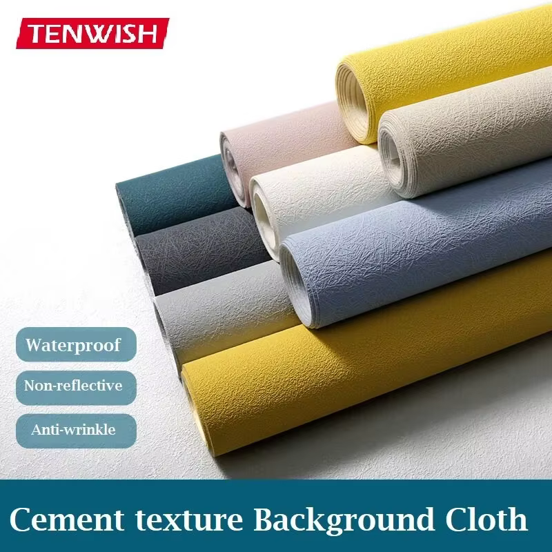 TENWISH – toile de fond Texture ciment béton