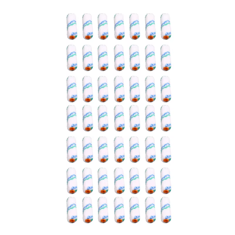100PCS 4 pouces 100Mm professionnel mur peinture rouleau ensemble Mini